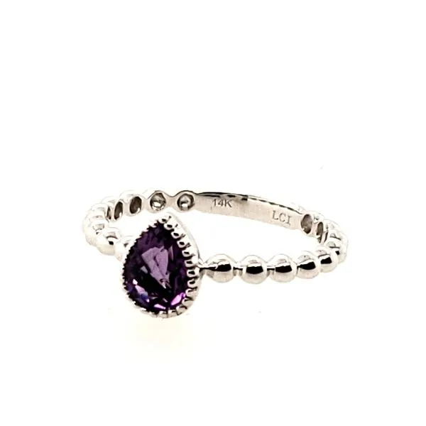 14 Ksrat White Gold Amethyst Ring Trinity Jewelers  Pittsburgh, PA