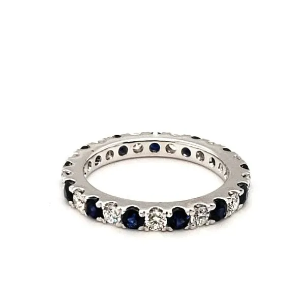 18 Karat White Gold Sapphire & Diamond Ring Trinity Jewelers  Pittsburgh, PA