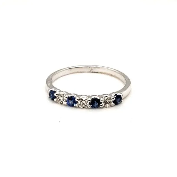 14 Karat White Gold Sapphire & Diamond Ring Trinity Jewelers  Pittsburgh, PA