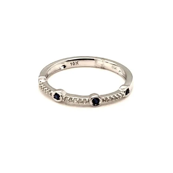 10 Karat White Gold Sapphire & Diamond Ring Trinity Jewelers  Pittsburgh, PA