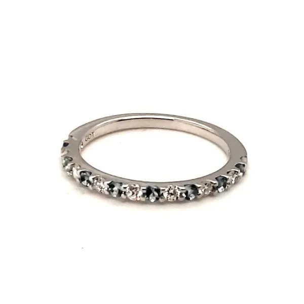14 Karat White Gold Aquamarine & Diamond Ring Trinity Jewelers  Pittsburgh, PA