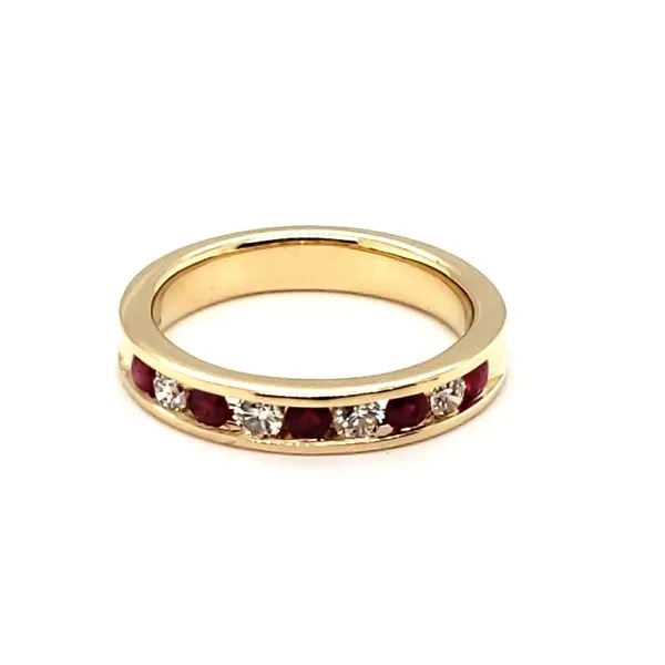 14 Karat Yellow Gold Ruby & Diamond Ring Trinity Jewelers  Pittsburgh, PA