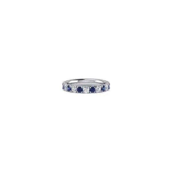 14 Karat White Gold Sapphire & Diamond Ring Trinity Jewelers  Pittsburgh, PA
