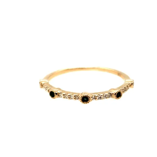 14 Karat Yellow Gold Emerald & Diamond Ring Trinity Jewelers  Pittsburgh, PA