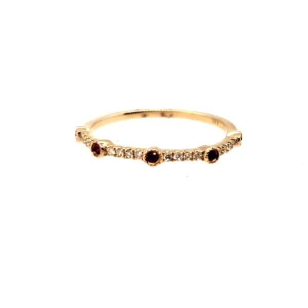 14 Karat Yellow Gold Ruby & Diamond Ring Trinity Jewelers  Pittsburgh, PA