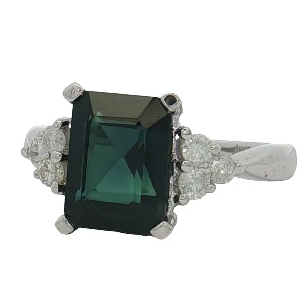 14 Karat White Gold Sapphire & Diamond Ring Trinity Jewelers  Pittsburgh, PA