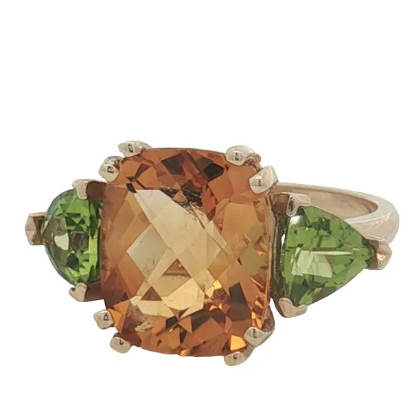 10 Karat Yellow Gold Citrine & Peridot Ring Trinity Jewelers  Pittsburgh, PA