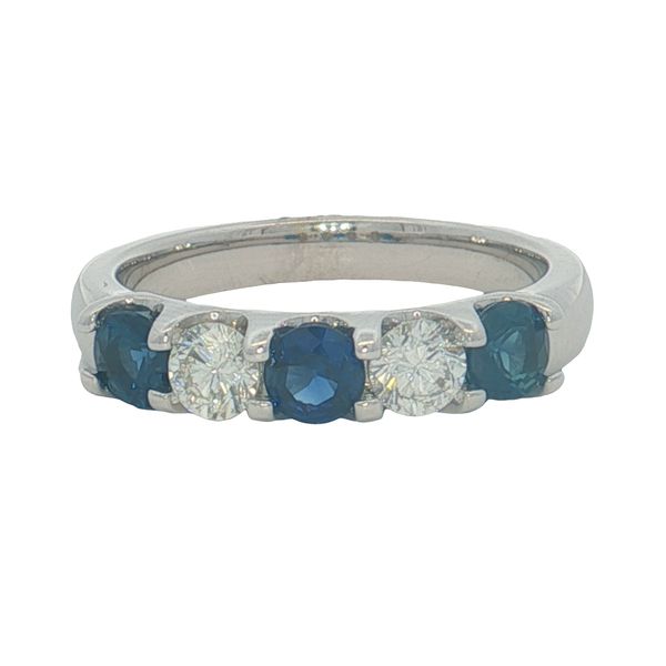 14 Karat White Gold Sapphire & Diamond Ring Trinity Jewelers  Pittsburgh, PA