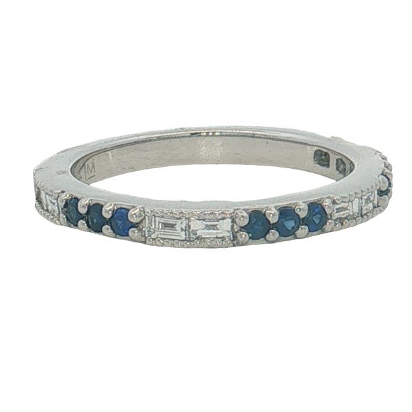 14 Karat White Gold Sapphire & Diamond Ring Trinity Jewelers  Pittsburgh, PA
