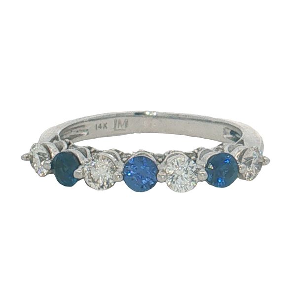 14 Karat White Gold Sapphire & Diamond Ring Trinity Jewelers  Pittsburgh, PA