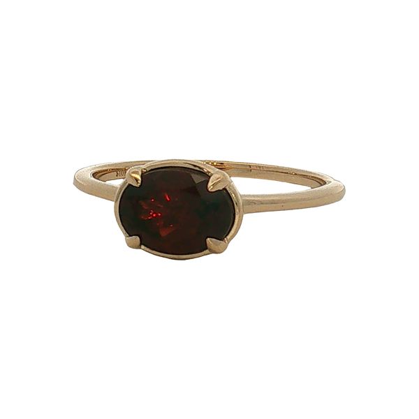 10 Karat Yellow Gold Garnet Ring Trinity Jewelers  Pittsburgh, PA