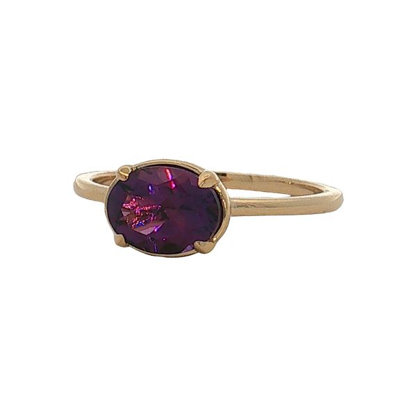10 Karat Yellow Gold Amethyst Ring Trinity Jewelers  Pittsburgh, PA