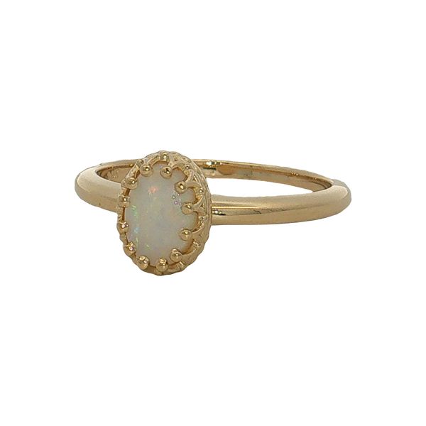 14 Karat Yellow Gold Opal Fashion Ring Trinity Jewelers  Pittsburgh, PA