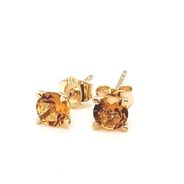 14 Karat Yellow Gold Citrine Earring Trinity Jewelers  Pittsburgh, PA