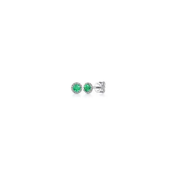 14 Karat White Gold Emerald & Diamond Ring Trinity Jewelers  Pittsburgh, PA