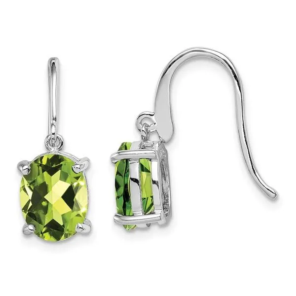 Sterling Silver Peridot Earrings Trinity Jewelers  Pittsburgh, PA