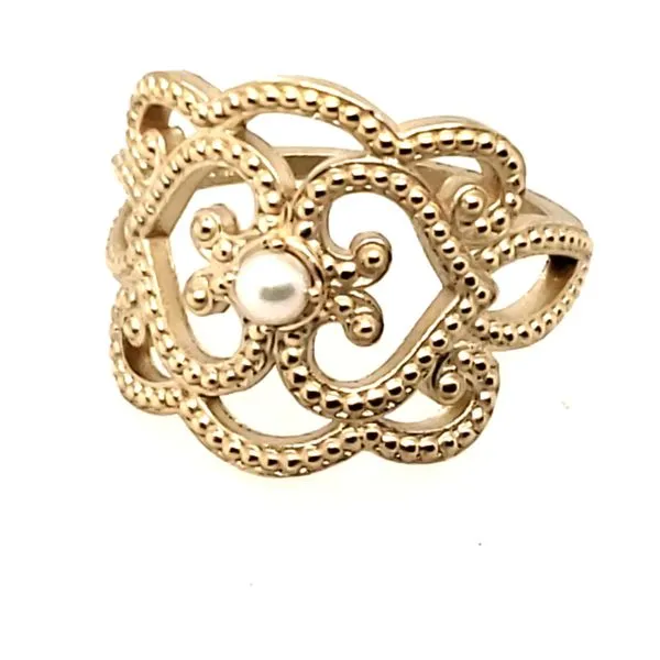 14 Karat Yellow Gold Pearl Ring Trinity Jewelers  Pittsburgh, PA