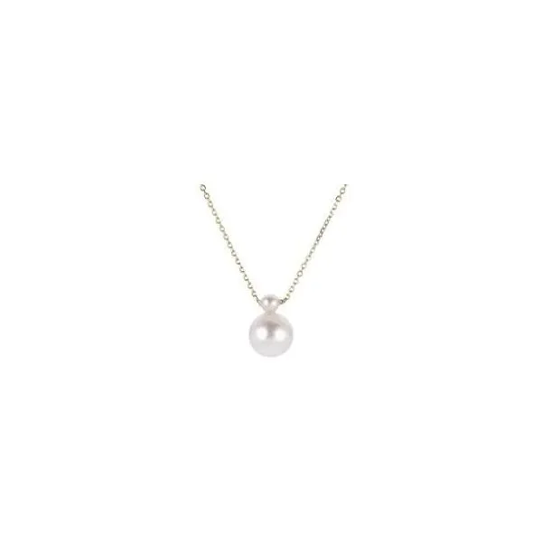 14 Karat White Gold Pearl Necklace Trinity Jewelers  Pittsburgh, PA