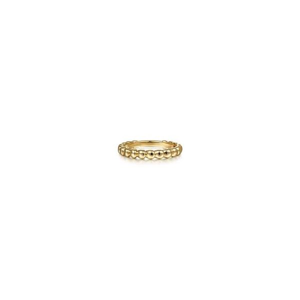 14 Karat Yellow Gold Beaded Ring Trinity Jewelers  Pittsburgh, PA