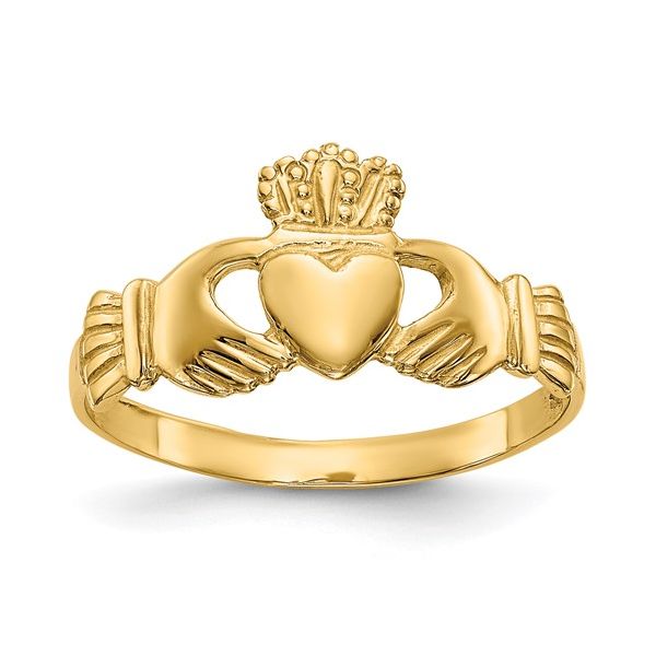 10 Karat Yellow Gold Claddagh Ring Trinity Jewelers  Pittsburgh, PA