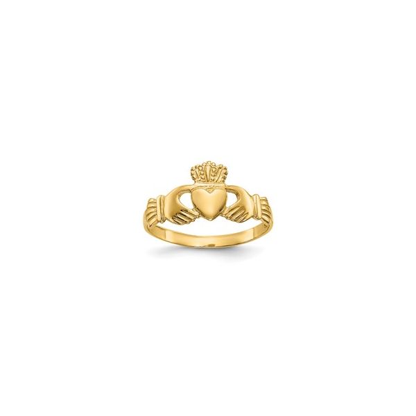 14 Karat Yellow Gold Claddagh Ring Trinity Jewelers  Pittsburgh, PA