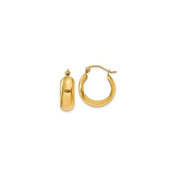 14 Karat Yellow Gold Earrings Trinity Jewelers  Pittsburgh, PA