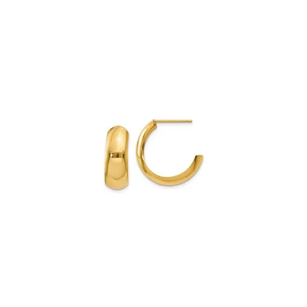 14 Karat Yellow Gold Earrings Trinity Jewelers  Pittsburgh, PA