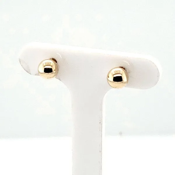 14 Karat Yellow Gold Earrings Trinity Jewelers  Pittsburgh, PA