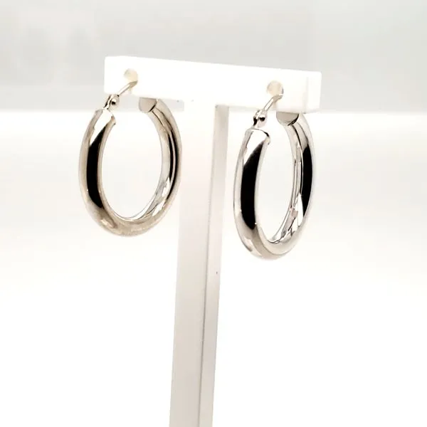 14 Karat White Gold Earrings Trinity Jewelers  Pittsburgh, PA