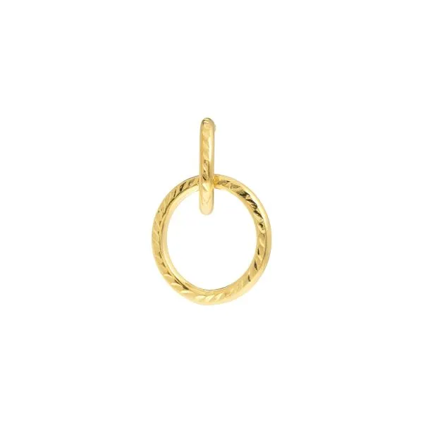 10 Karat Yellow Gold Hoop Earrings Trinity Jewelers  Pittsburgh, PA