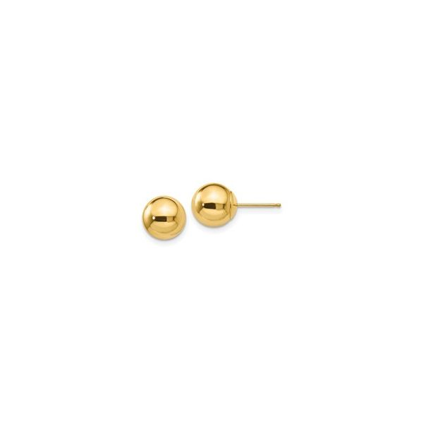 14 Karat Yellow Gold Earrings Trinity Jewelers  Pittsburgh, PA