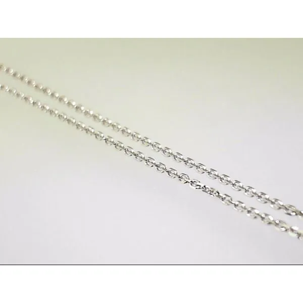 14 Karat White Gold Cable Chain Trinity Jewelers  Pittsburgh, PA