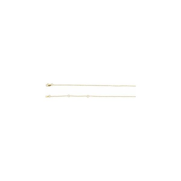 14 Karat Yellow Gold Cable Chain Trinity Jewelers  Pittsburgh, PA