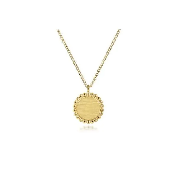 Gold Pendant Trinity Jewelers  Pittsburgh, PA