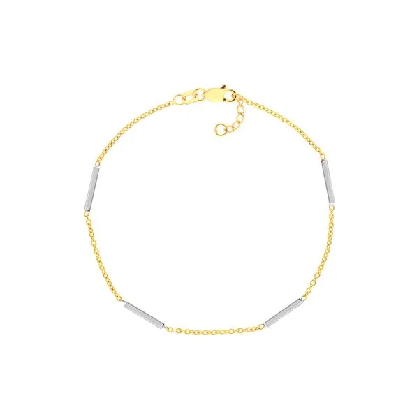 14 Karat Two Tone Bracelet Trinity Jewelers  Pittsburgh, PA