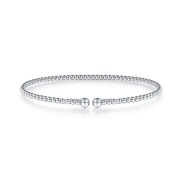 14 Karat White Gold Bangle Bracelet Trinity Jewelers  Pittsburgh, PA