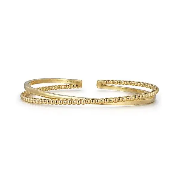 14 Karat Yellow Gold Bangle Bracelet Trinity Jewelers  Pittsburgh, PA