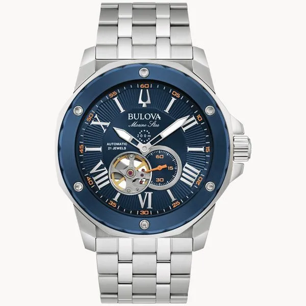 98A302 Marine Star Bulova Watch Trinity Jewelers  Pittsburgh, PA