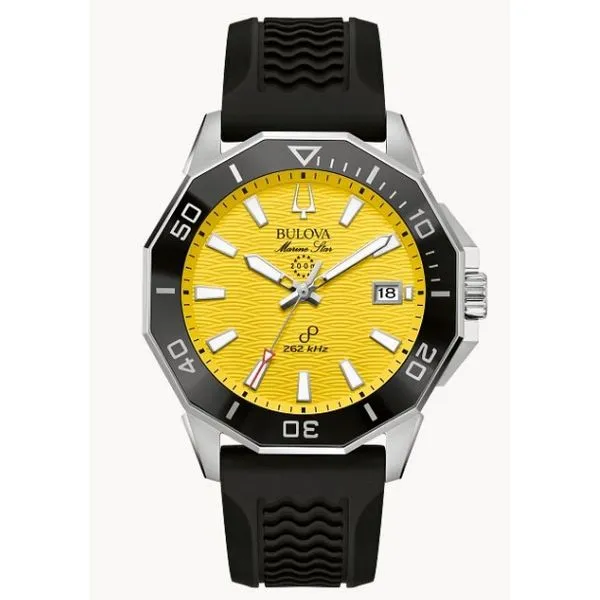 98A302 Marine Star Bulova Watch 001-505-00570 Pittsburgh