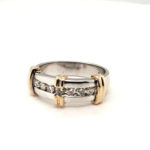 14 Karat White & Yellow Gold Diamond Ring Trinity Jewelers  Pittsburgh, PA