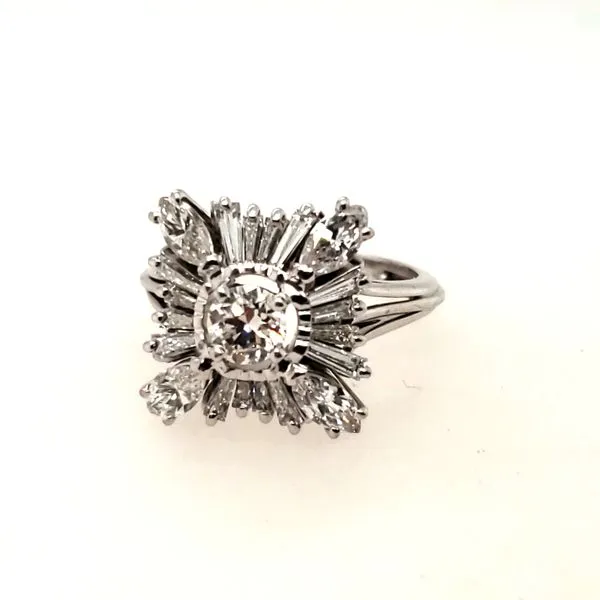 Platinum Diamond Estate Ring Trinity Jewelers  Pittsburgh, PA