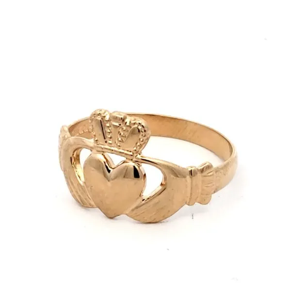 14 Karat Yellow Gold Claddagh Ring Trinity Jewelers  Pittsburgh, PA