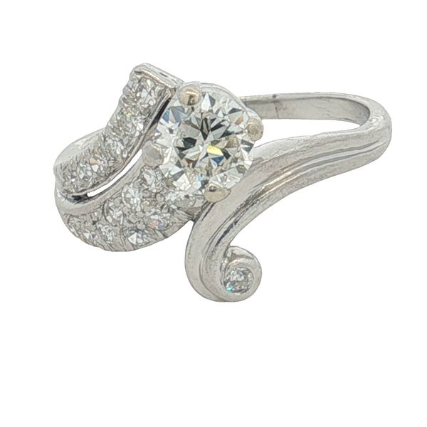 Platinum Diamond By-Pass Ring Trinity Jewelers  Pittsburgh, PA