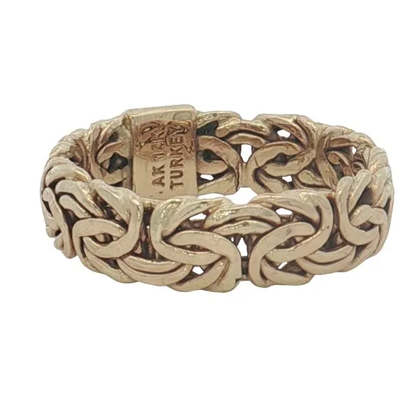 14 Karat Yellow Gold Byzantine Ring Trinity Jewelers  Pittsburgh, PA