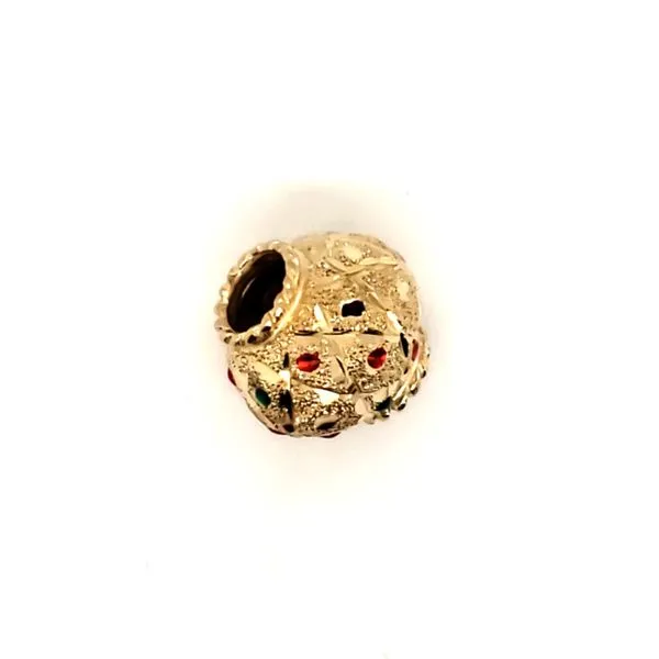 14 Karat Yellow Gold Barrel Pendant Trinity Jewelers  Pittsburgh, PA