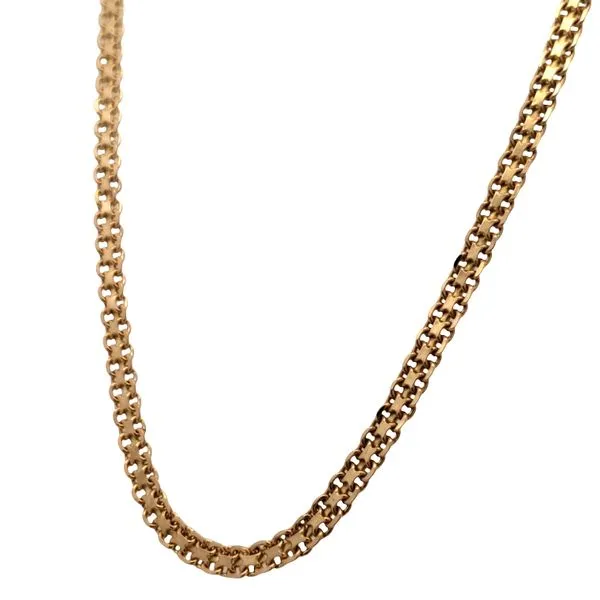 14 Karat Yellow Gold Bismark Chain Trinity Jewelers  Pittsburgh, PA