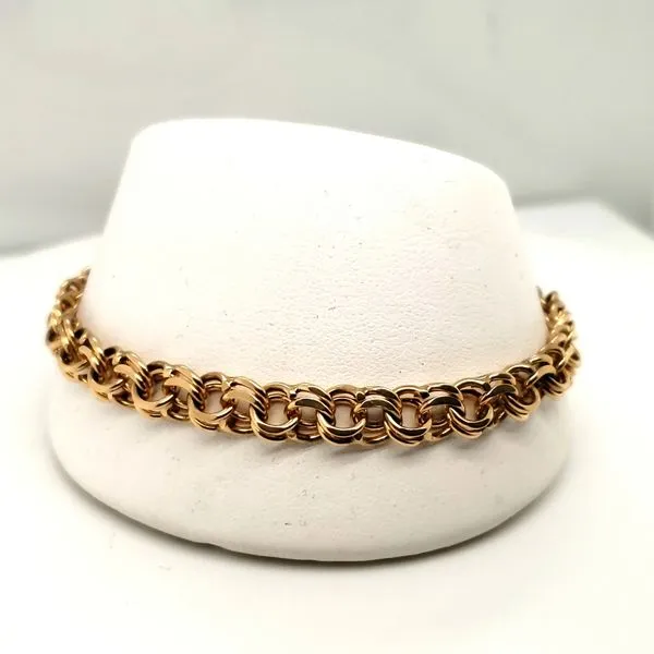 14 Karat Yellow Gold Bracelet Trinity Jewelers  Pittsburgh, PA