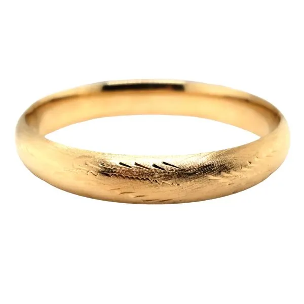 14 Karat Yellow Gold Bangle Bracelet Trinity Jewelers  Pittsburgh, PA