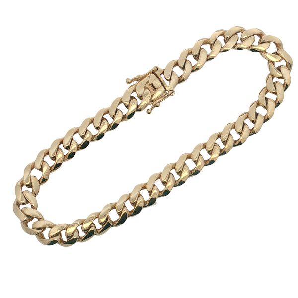 14 Karat Yellow Gold Cuban Bracelet Trinity Jewelers  Pittsburgh, PA