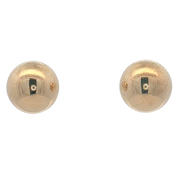 14 Karat Yellow Gold Ball Earrings Trinity Jewelers  Pittsburgh, PA
